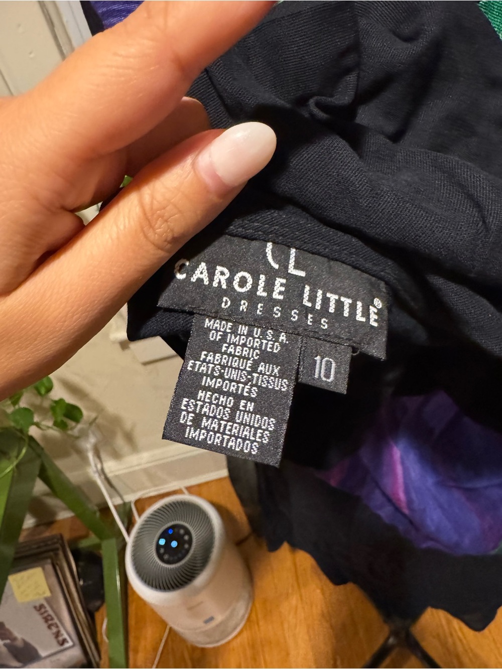 Carole Little Vintage Maxi Dress - Picture 4 of 4